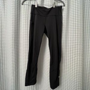 Black lululemon 25” leggings